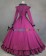 Classic Klassiker Victorian Gothic Lolita U Neck Lace Frill Long Sleeves Ball Gown Dress