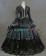 Gorgeous Herrlich Classic U Neck Long Sleeves Floral Ruffles Frill Lace Ball Gown Dress