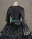 Gorgeous Herrlich Classic U Neck Long Sleeves Floral Ruffles Frill Lace Ball Gown Dress