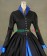 Civil War Lolita Reenactment Retro Button Frilled Brocaded Formal Ball Gown Dress