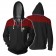 Star Trek: Deep Space Nine / Voyager 3D hoodie Cosplay
