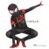 Cosplay Costume From Spider-Man Into the Spider-Verse Miles Morales 