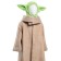 The Mandalorian -Baby Yoda Robe Hat Outfits Halloween Carnival Suit Cosplay Costume For Kids