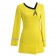 Star Trek The Original Series The Female Duty Uniform Yellow Dress Cosplay Costume