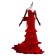 Final Fantasy VII Remake Aerith Aeris Gainsborough Red Party Dress Costume