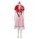 Final Fantasy VII 7 Aeris Aerith Gainsborough Pink Dress Outfit Costume