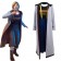 Doctor Who 13th Doctor Long Trench Coat Grey Halloween Cosplay Costume