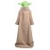 The Mandalorian -Baby Yoda Robe Hat Outfits Halloween Carnival Suit Cosplay Costume For Kids