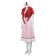 Final Fantasy VII 7 Aeris Aerith Gainsborough Pink Dress Outfit Costume