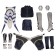 Star Wars: The Clone Wars Season 7-Ahsoka Tano Outfits Halloween Carnival Suit Cosplay Costume