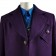 Doctor Who Series 12 The Master Coat Sacha Dhawan Purple Outfit Suit