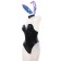 League of Legends LOL KDA Agony‘s Embrace Evelynn Bunny Girl Jump Costume