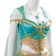 Aladdin Naomi Scott Princess Jasmine Peacock Cosplay Costume