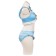 Alice In Wonderland Alice Swim Cosplay Costume Two-Piece Bikini Swimwear 
