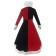 Alice In Wonderland Queen Of Hearts Cosplay Costume Dress 