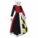 Alice In Wonderland Queen Of Hearts Cosplay Costume Dress 