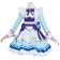 LoL League of Legends Gwen Cafe Maid Dress Costume