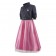 Doctor Who New Earth Rose Tyler Pink Dress and Jacket Cosplay Costumes