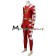 Conner McKnight Red Dino Ranger Costume For Power Rangers Dino Thunder Cosplay