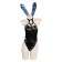 LoL League of Legends KDA Bunny Girls Jump Costume