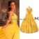 Beauty And The Beast Belle Princess Cosplay Costume 