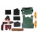 Mandalorian The Book of Boba Fett Outfits Halloween Carnival Suit Cosplay Costume