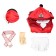 Game Genshin Impact Klee Coat Hat Outfits Halloween Carnival Suit Cosplay Costume