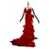 Final Fantasy VII Remake Aerith Aeris Gainsborough Red Party Dress Costume