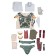 Star Wars The Book of Boba Fett Halloween Carnival Suit Cosplay Costume