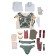 Star Wars The Book of Boba Fett Halloween Carnival Suit Cosplay Costume