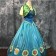 Frozen Princess Anna Cosplay Costume 