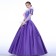 Rapunzel Queen Cosplay Costume Tangled Princess Dress 