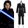 Star Wars Kenobi Jedi TUNIC Black Version No Cloak Cosplay Costume