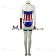 Female Halloween Jumpsuit Costume For Captain America Cosplay 
