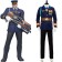 Overwatch Officer 76 Skin Cosplay Costume