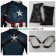 Steve Rogers Uniform For Captain America Civil War Cosplay
