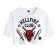 Stranger Things 4 Hellfire Club Cospaly Costume Crop Top Shorts Set