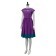 Stranger Things Season 3 Nancy Wheeler Purple Dress Cosplay Costume