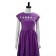 Stranger Things Season 3 Nancy Wheeler Purple Dress Cosplay Costume