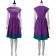 Stranger Things Season 3 Nancy Wheeler Purple Dress Cosplay Costume