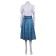Stranger Things Season 4 (2022) Nancy Wheeler Retro Dress Cosplay Costume 