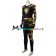 Tommy Oliver Black Dino Ranger Costume For Power Rangers Dino Thunder Cosplay