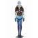 Tracer Lena Oxton Costume For Overwatch OW Cosplay Blue