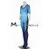 Tracer Lena Oxton Costume For Overwatch OW Cosplay Blue