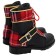 Twisted Wonderland Pomefiore Epel Felmier Black Red Boots Cosplay Shoes