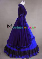 lolita-renaissance-prom-velvet-dress-ball-gown-061-3