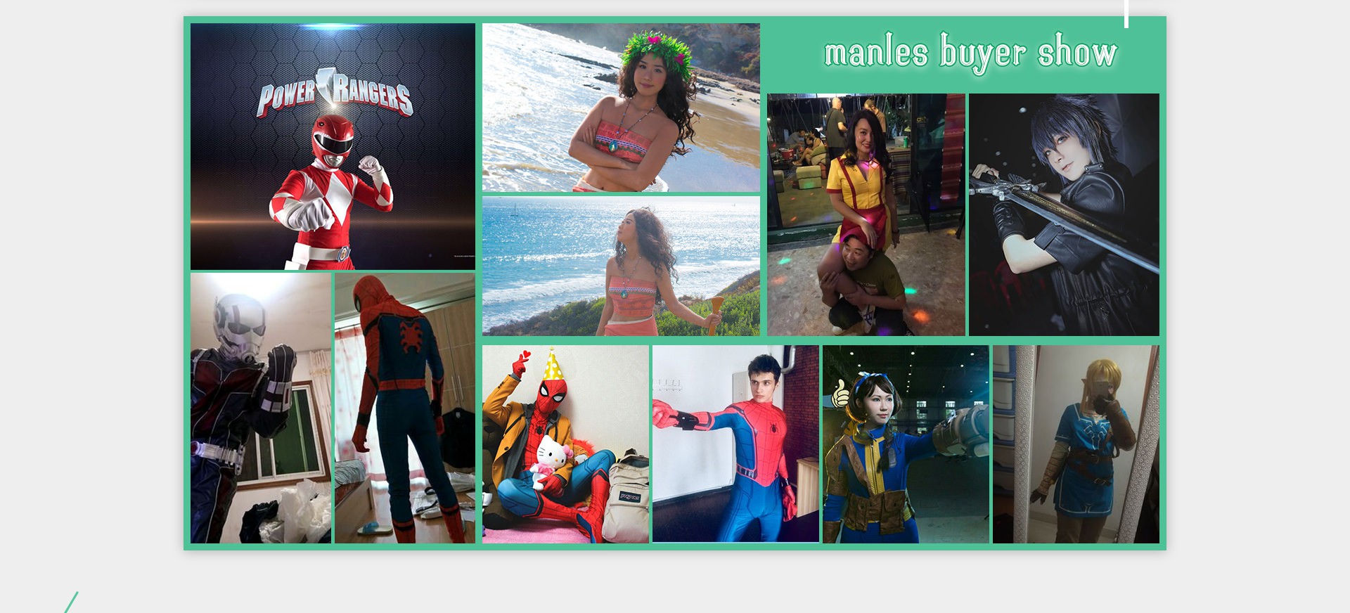 Manles Customers Cosplay Show